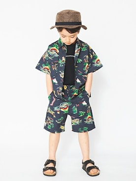 BRANSHESさん（キッズ・110cm）の春コーディネート