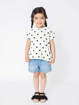 BRANSHESさん（キッズ・109cm）の春コーディネート