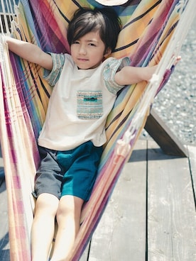 BRANSHESさん（キッズ・113cm）の春コーディネート