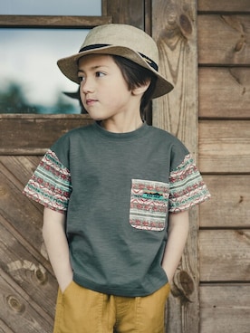 「アイテム（パンツ）」を使った、BRANSHESさん（キッズ・113cm）の夏コーディネート