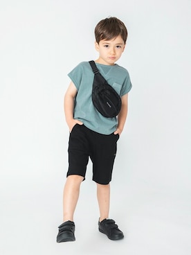 「アイテム（タンクトップ）」を使った、BRANSHESさん（キッズ・112cm）の夏コーディネート