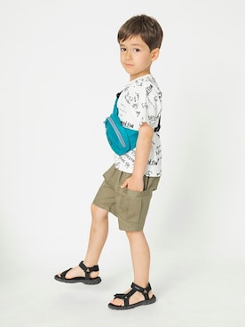 「アイテム（サンダル）」を使った、BRANSHESさん（キッズ・112cm）の夏コーディネート