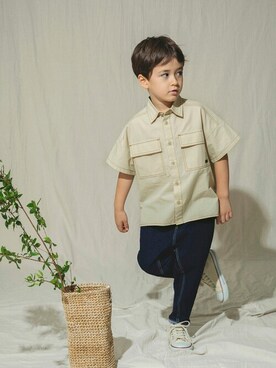 BRANSHESさん（キッズ・112cm）の夏コーディネート