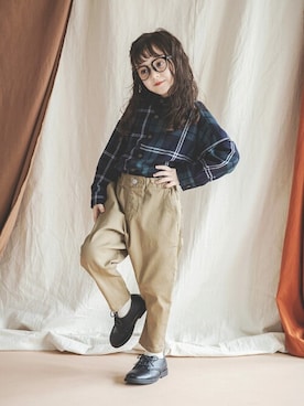 BRANSHESさん（キッズ・111cm）の秋コーディネート
