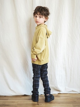 「アイテム（パーカー）」を使った、BRANSHESさん（キッズ・109cm）の秋コーディネート