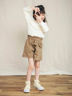 BRANSHESさん（キッズ・111cm）の秋コーディネート