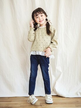 BRANSHESさん（キッズ・111cm）の秋コーディネート