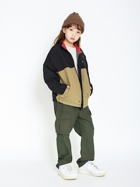 「アイテム（トップス）」を使った、BRANSHESさん（キッズ・129cm）の秋コーディネート