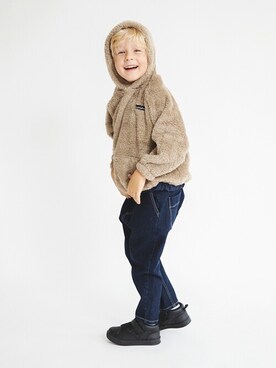 「アイテム（パーカー）」を使った、BRANSHESさん（キッズ・111cm）の秋コーディネート