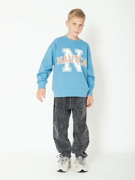 「アイテム（スウェット）」を使った、BRANSHESさん（キッズ・131cm）の冬コーディネート