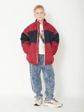 「アイテム（スウェット）」を使った、BRANSHESさん（キッズ・131cm）の冬コーディネート