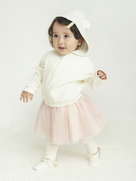 「アイテム（その他ベビーウェア）」を使った、BRANSHESさん（キッズ・75cm）の冬コーディネート