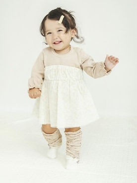 「アイテム（ママ＆ベビー）」を使った、BRANSHESさん（キッズ・75cm）の冬コーディネート