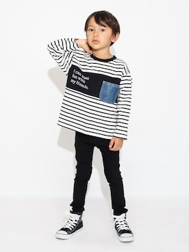 BRANSHESさん（キッズ・111cm）の冬コーディネート