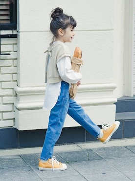 BRANSHESさん（キッズ・111cm）の冬コーディネート