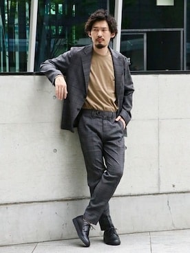 IDUTSUさん（メンズ・177cm）の夏コーディネート