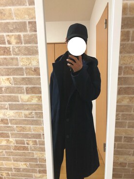 「MONO-MART（モノマート）のアイテム（その他アウター）」を使った、MizuKiさん（メンズ・163cm）の冬コーディネート