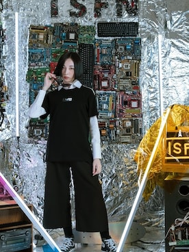 「拼接」｜ISFNさん（レディース・160cm）の春コーディネート