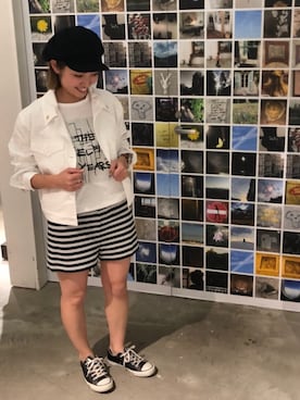 agnès b. 銀座松屋 Rue du jourさんのコーディネート