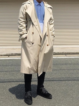 「PADRONE（パドローネ）のアイテム（その他シューズ）」を使った、KEIさん（メンズ・168cm）の春コーディネート