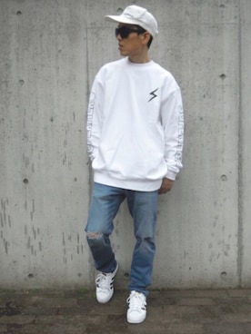 「DAMMY（ダミー）のアイテム」を使った、genさん（メンズ・167cm）の春コーディネート