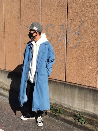 JUNRED（ジュンレッド）の「【3WAY】デニムマキシコート（その他