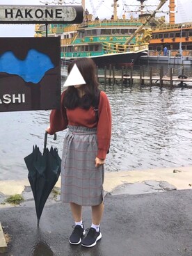 はなさん（レディース・155cm）の秋コーディネート