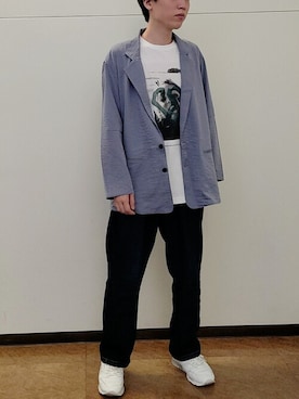 はたさん（メンズ・172cm）の夏コーディネート