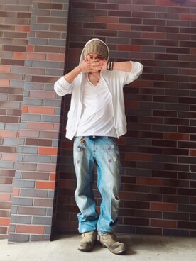 「トゥモローランド」｜「アイテム（その他）」を使った、橋本 侑哉さん（メンズ・173cm）の夏コーディネート