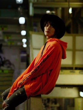 「WHITELAND BLACKBURN」｜「アイテム（その他）」を使った、橋本 侑哉さん（メンズ・173cm）の冬コーディネート