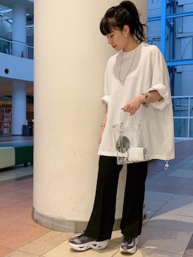 佐々木麻耶さん(レディース・156cm)の春コーディネート