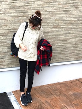 N A O M Iさん（レディース・164cm）の冬コーディネート