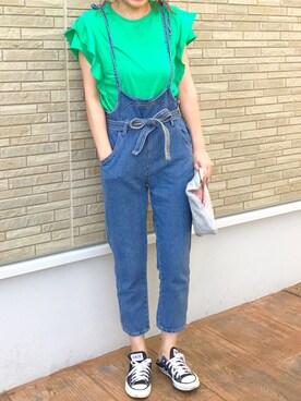 N A O M Iさん（レディース・164cm）の夏コーディネート