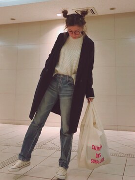 N A O M Iさん（レディース・164cm）の冬コーディネート