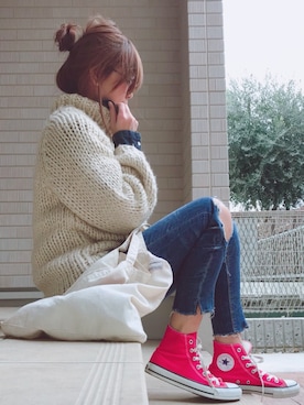 N A O M Iさん（レディース・164cm）の冬コーディネート