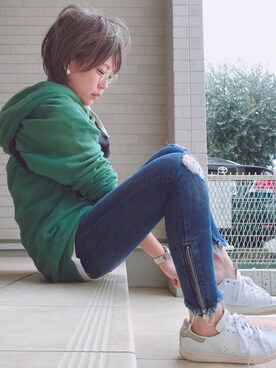 N A O M Iさん（レディース・164cm）の冬コーディネート