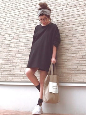 「ELFORBR（エルフォーブル）のアイテム」を使った、N A O M Iさん（レディース・162cm）の秋コーディネート