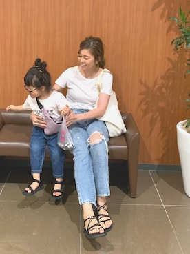 「Teva（テバ）の＜TEVA（テバ）＞∴VOYA INFINITY ボヤインフィニティ サンダル ◆（サンダル）」を使った、N A O M Iさん（レディース・162cm）の春コーディネート