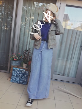 「UGG（アグ）のアイテム（帽子）」を使った、lili  さん（レディース・161cm）の冬コーディネート