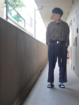 「アイテム（バングル/リストバンド）」を使った、ひいらぎさん（メンズ・166cm・20代）の春コーディネート
