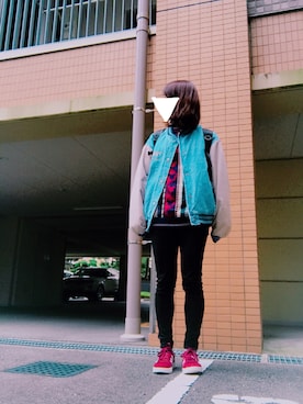 りいこさん（レディース・158cm）の秋コーディネート