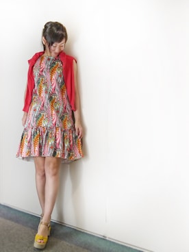 「STEFANEL（ステファネル）のアイテム」を使った、komikaさん（レディース・159cm）の秋コーディネート