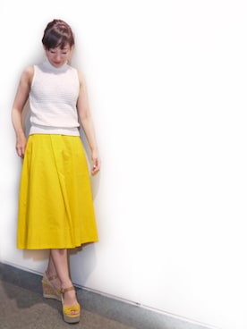 「Malo（マーロ）のアイテム」を使った、komikaさん（レディース・159cm）の秋コーディネート