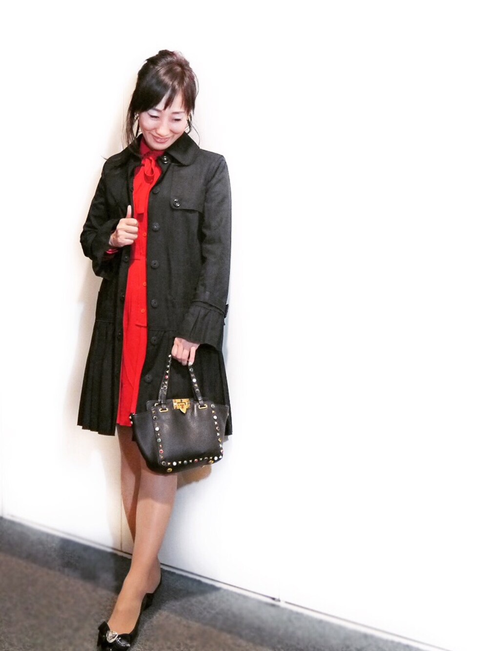 miu miuのトレンチコートを使った人気ファッション