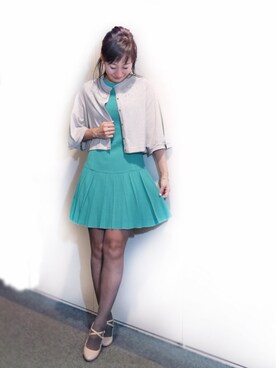 「ALBERTA FERRETTI（アルベルタフェレッティ）のアイテム」を使った、komikaさん（レディース・159cm）の秋コーディネート