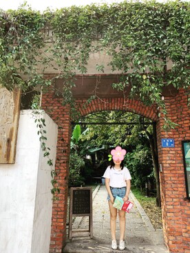 「DAZZLE（ダズル）のアイテム」を使った、崔少女爱orangeさん（レディース・165cm）の春コーディネート