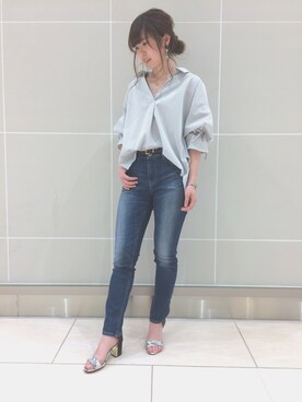 Eriさん（レディース・158cm）の春コーディネート