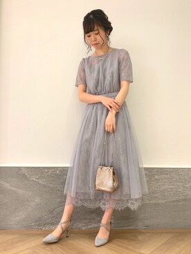Andemiu アンデミュウ のドレスを使った人気ファッションコーディネート Wear