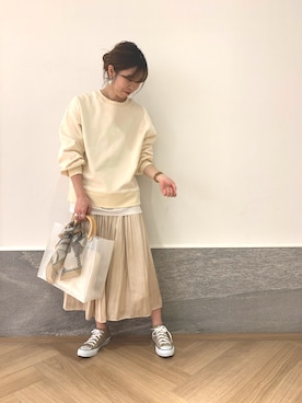 Eriさん（レディース・158cm）の春コーディネート