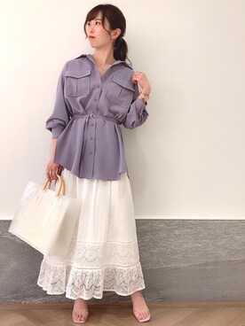 Eriさん(レディース・158cm)の春コーディネート